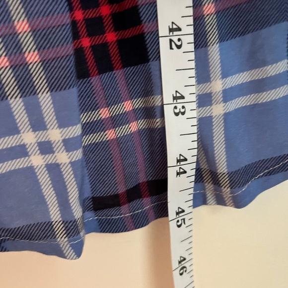 Long Plaid Dress by Love Tree Los Angelos. Front is just below knee,back is long - Picture 6 of 6